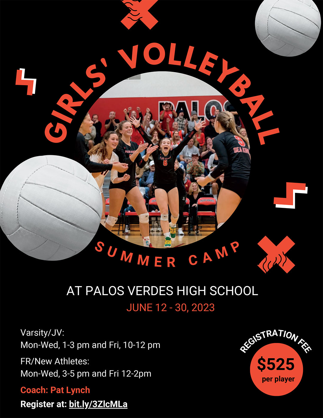 Girls' Volleyball Summer Camp 2023